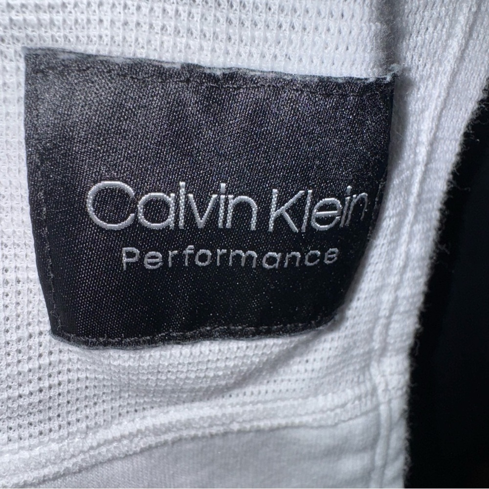 Calvin Klein Performance Women’s White Cowl Neck Hoodie Size Large - Picture 4 of 8